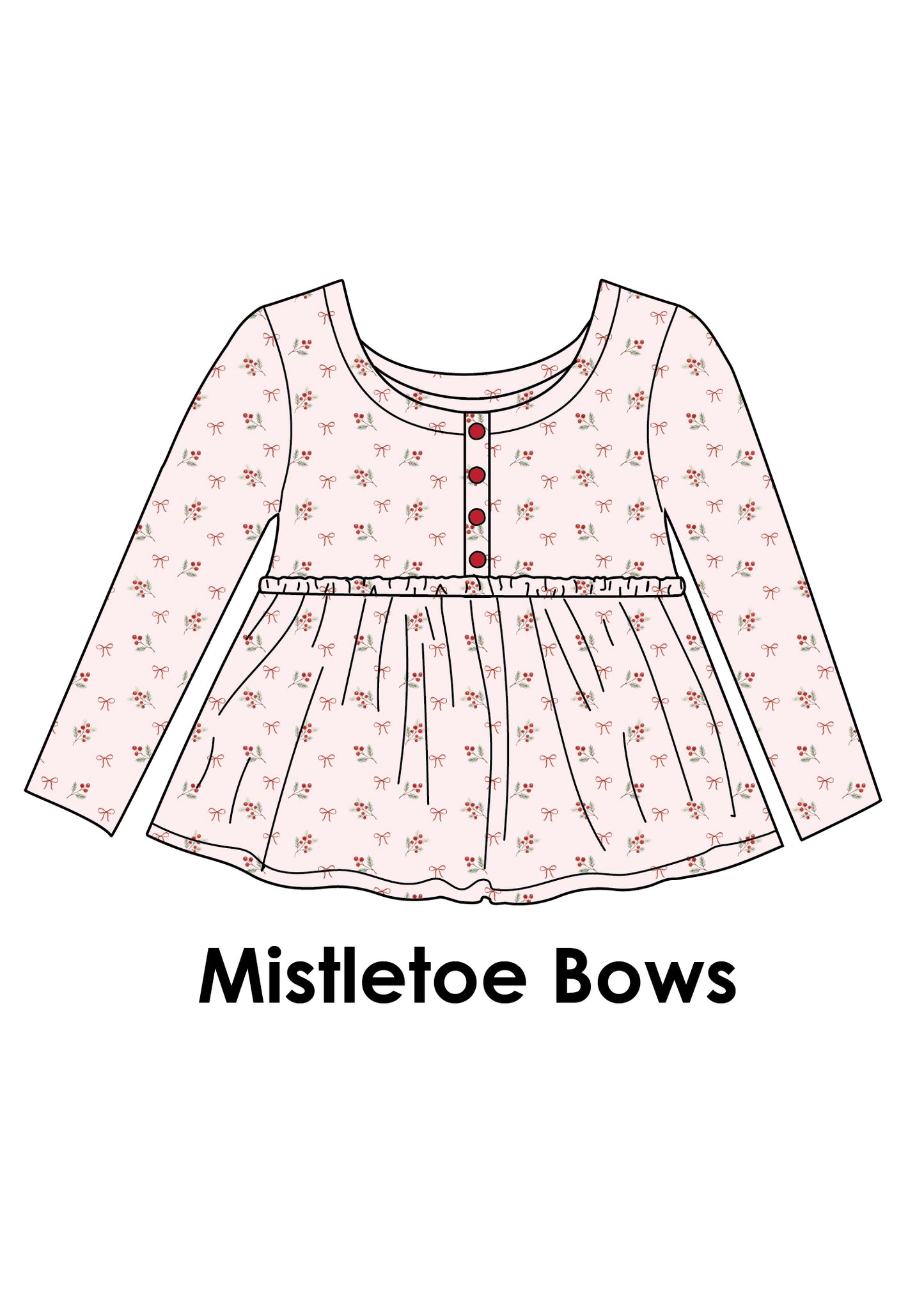 Baby Doll Button Tee *Pre-Order*