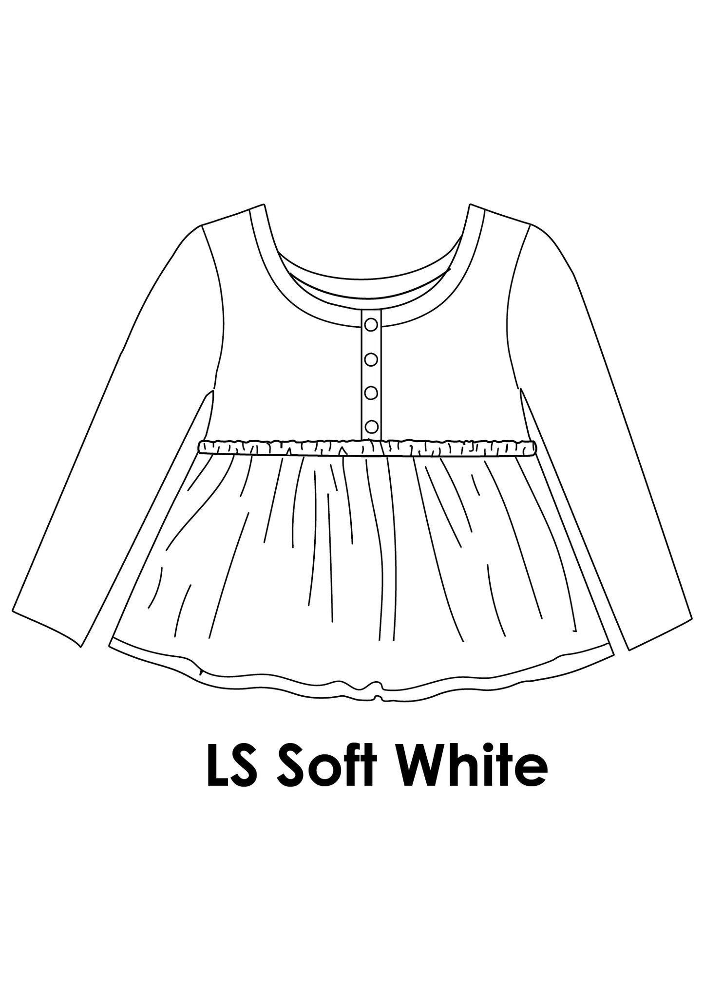 Baby Doll Button Tee *Pre-Order*