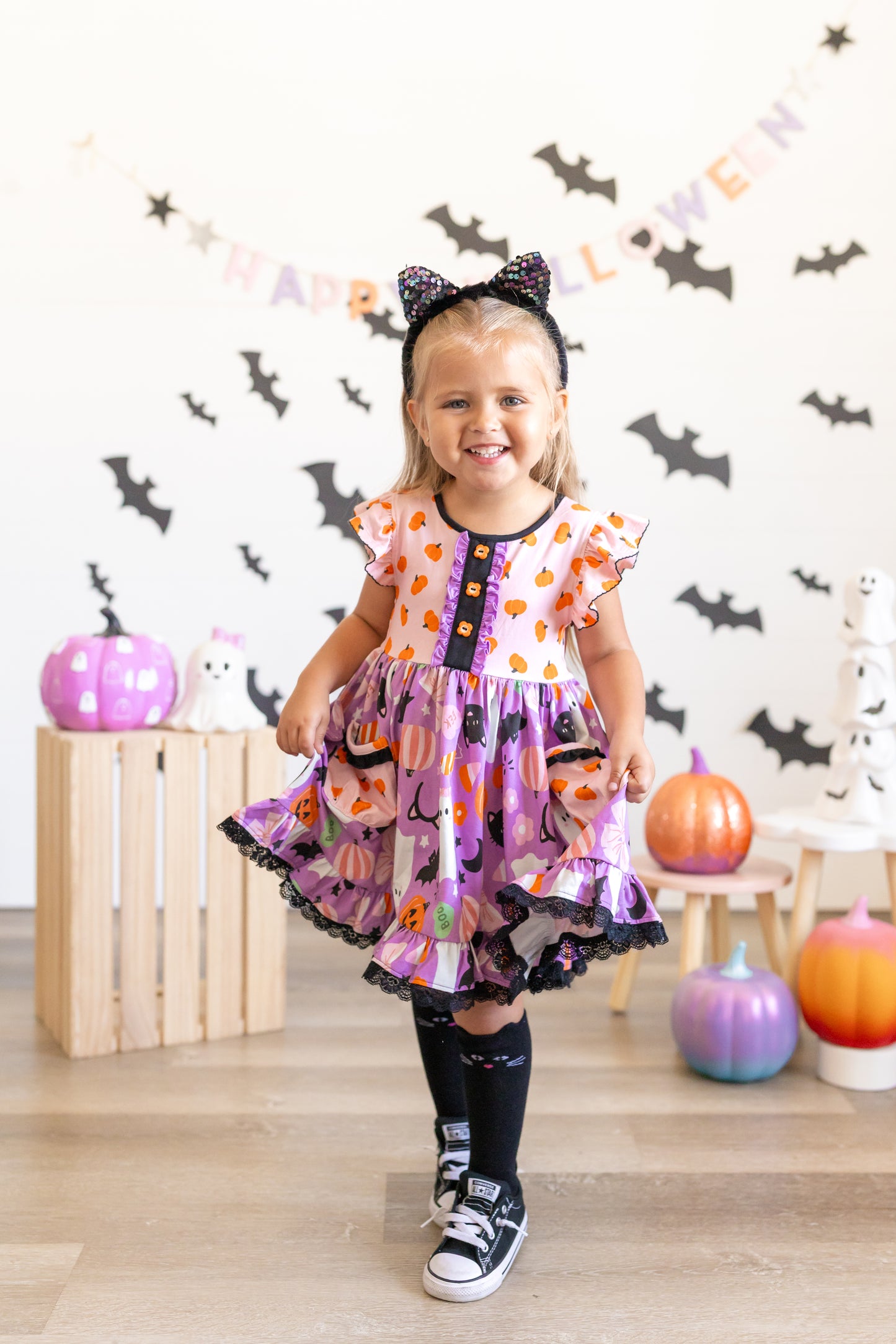 Spooky Cute Hallie Dress