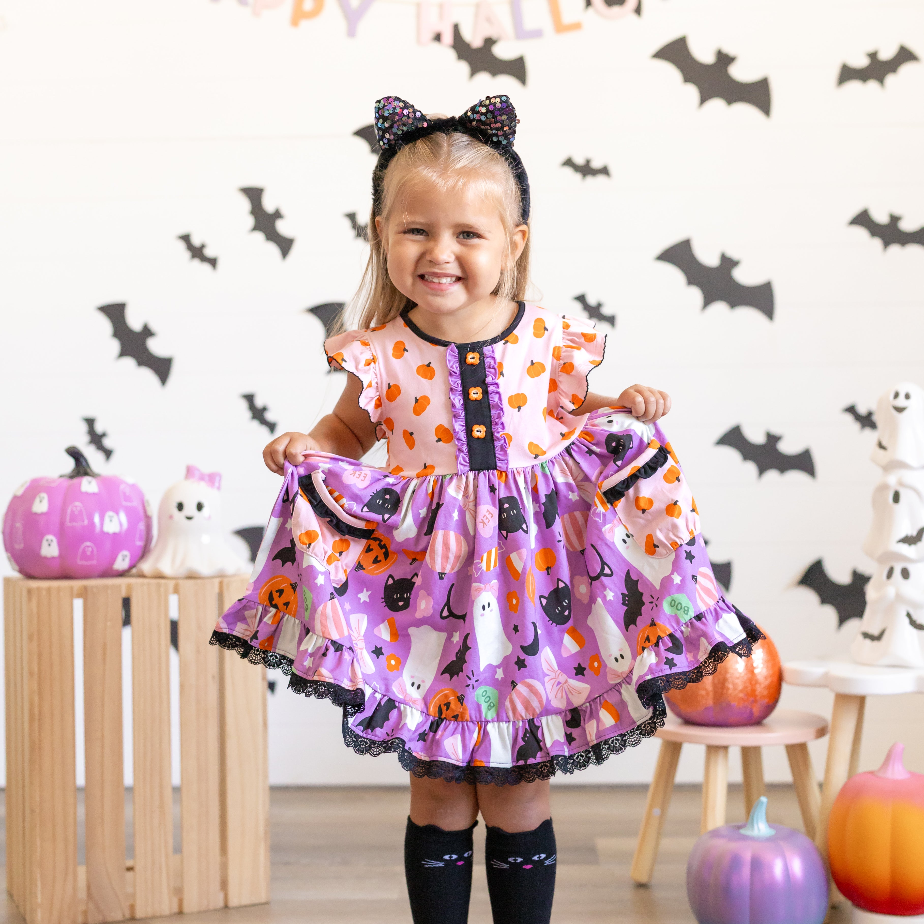 Spooky Cute Hallie Dress
