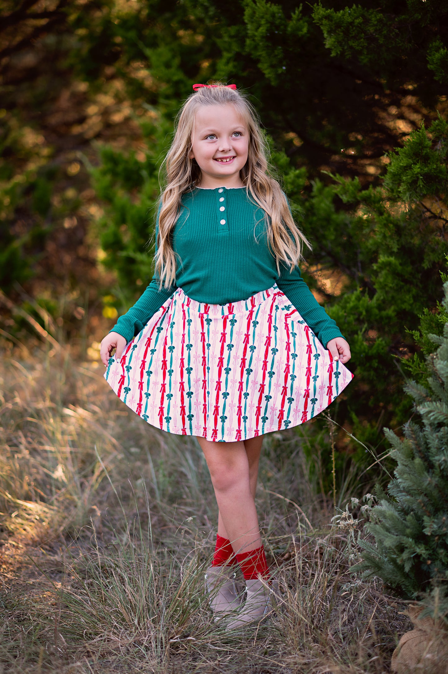 Ribbons & Bows Skort