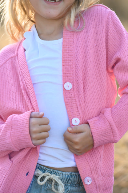 Pink Cardigan