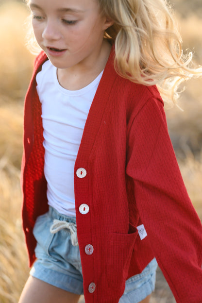Red Cardigan