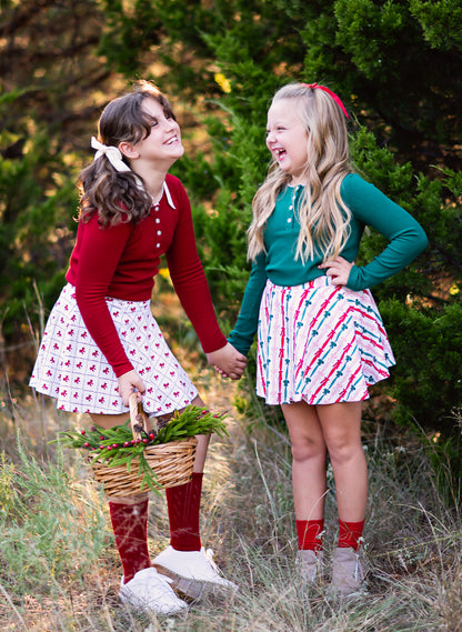 Ribbons & Bows Skort