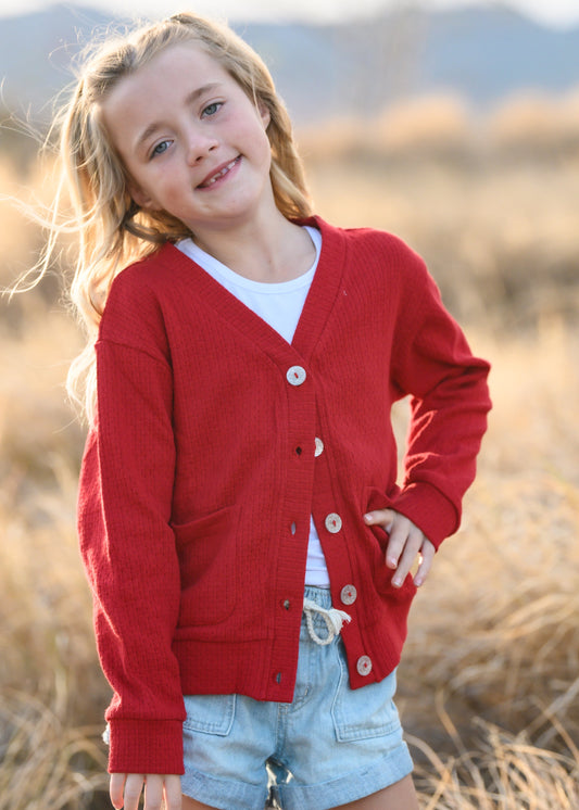 Red Cardigan