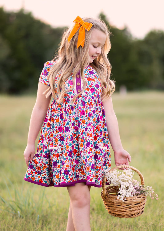 Marigold Blooms Evelyn Dress