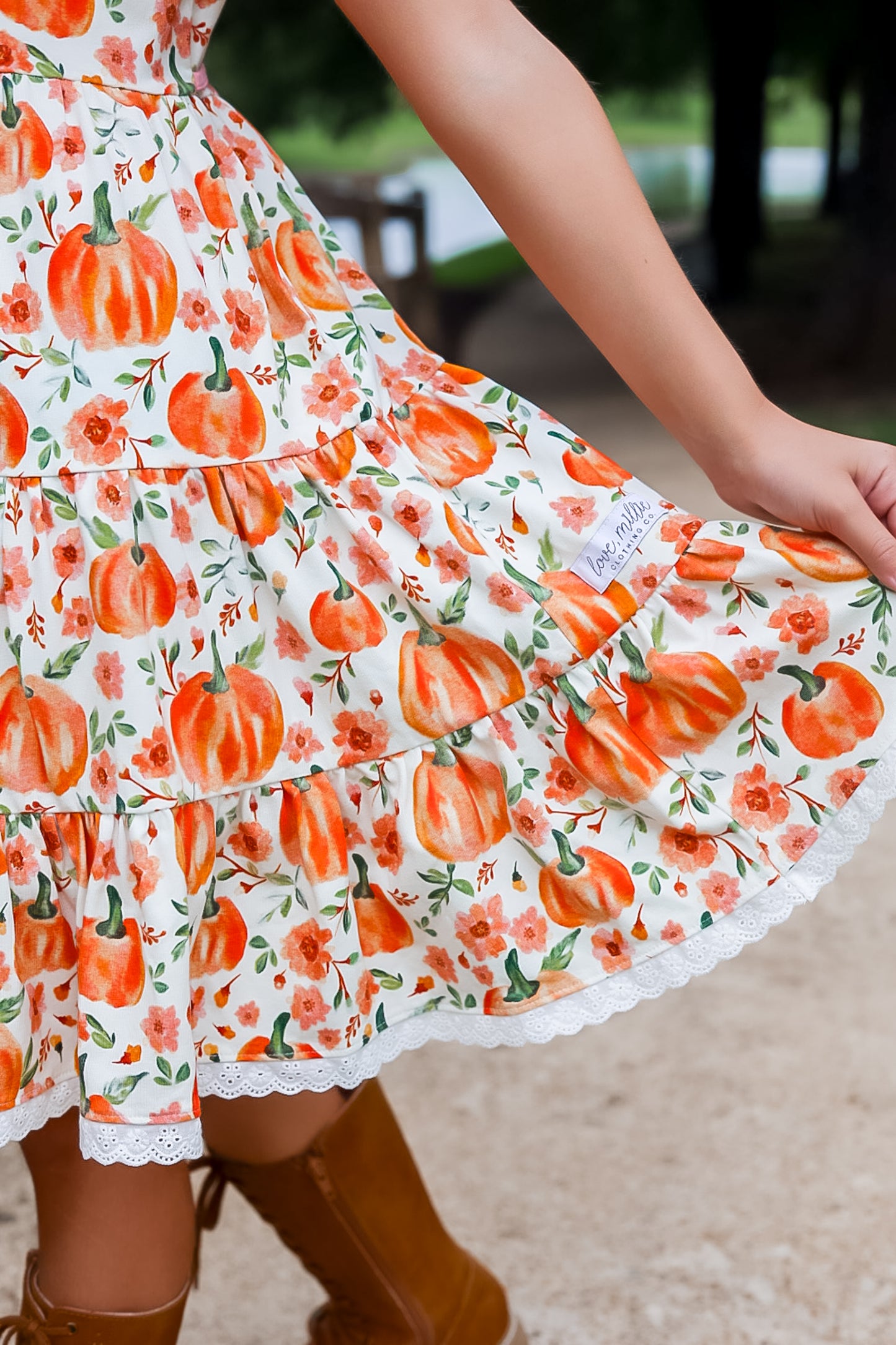 Pumpkin Harvest Molly Dress