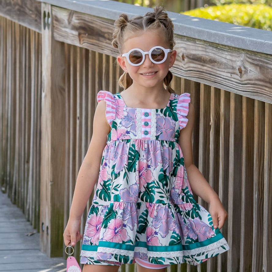 Hibiscus Margo Tunic Set