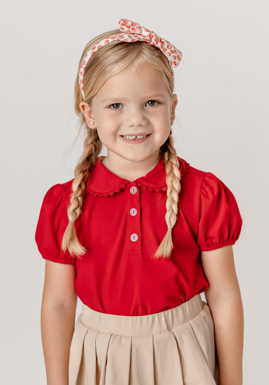 Red Polo Shirt *Pre-Order*