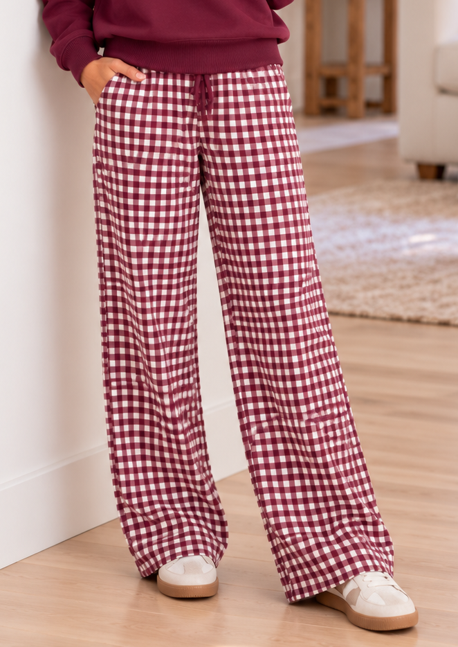 Gingham Sweatpants *Pre-Order*