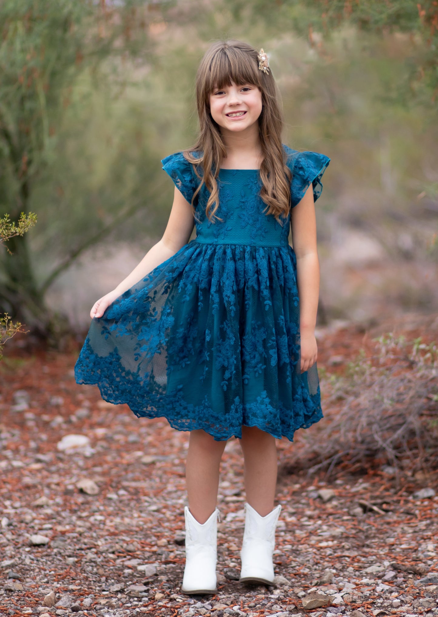 Peacock Lacey Dress