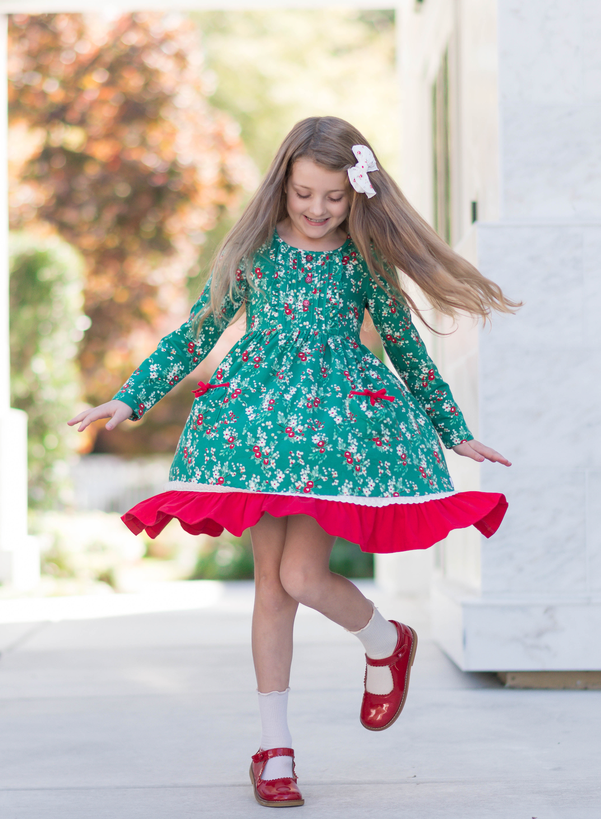 Christmas Berry Madeline Dress – Love Millie LLC