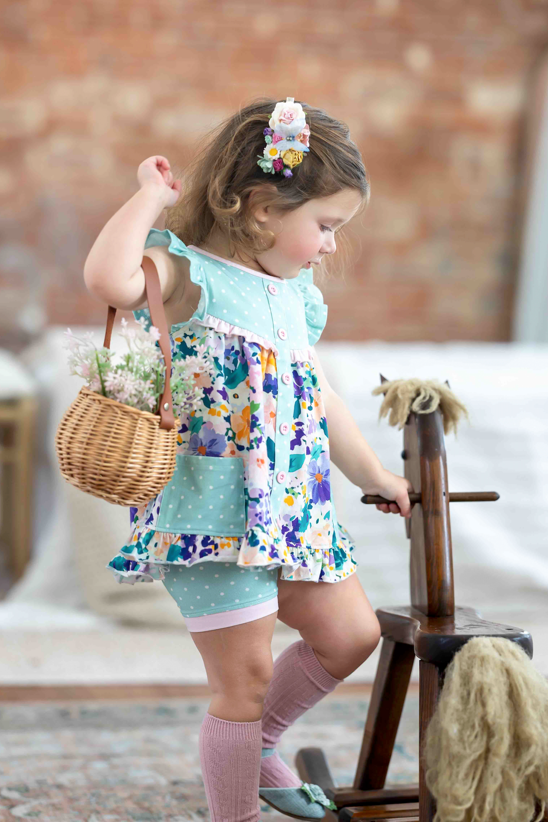 Garden Party Lola Tunic Top
