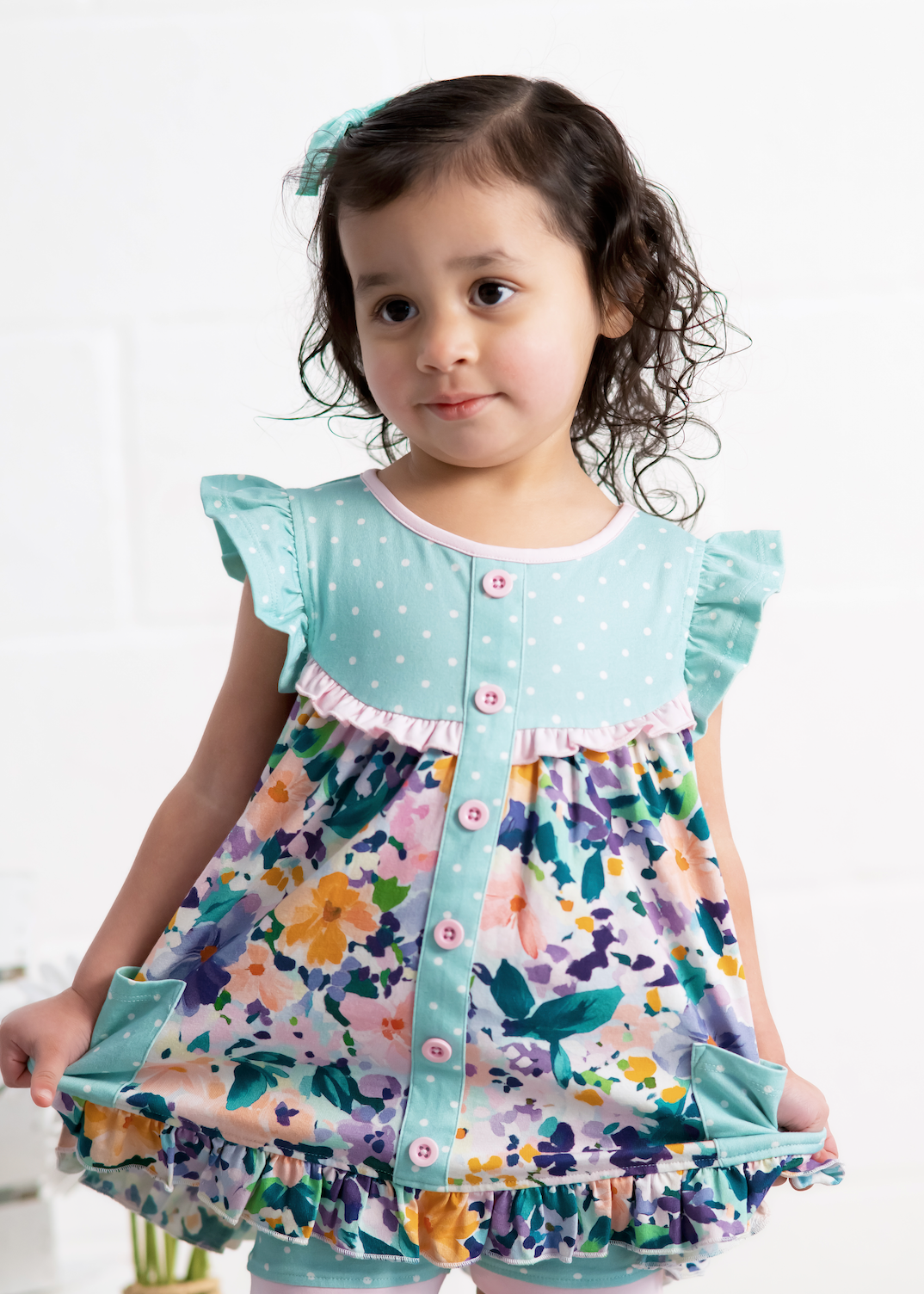 Garden Party Lola Tunic Top