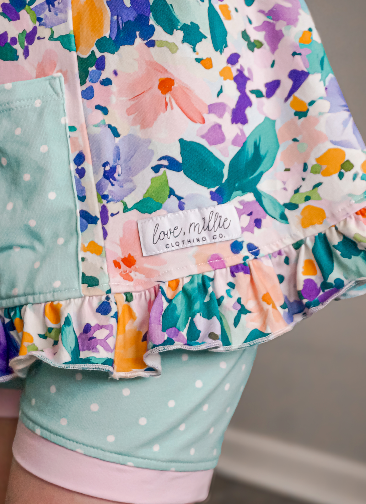 Polka Dot Spring Shorts