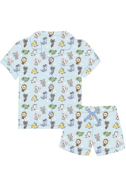 Magic Side Kicks Button Down Lounge Set  *Pre-Order*