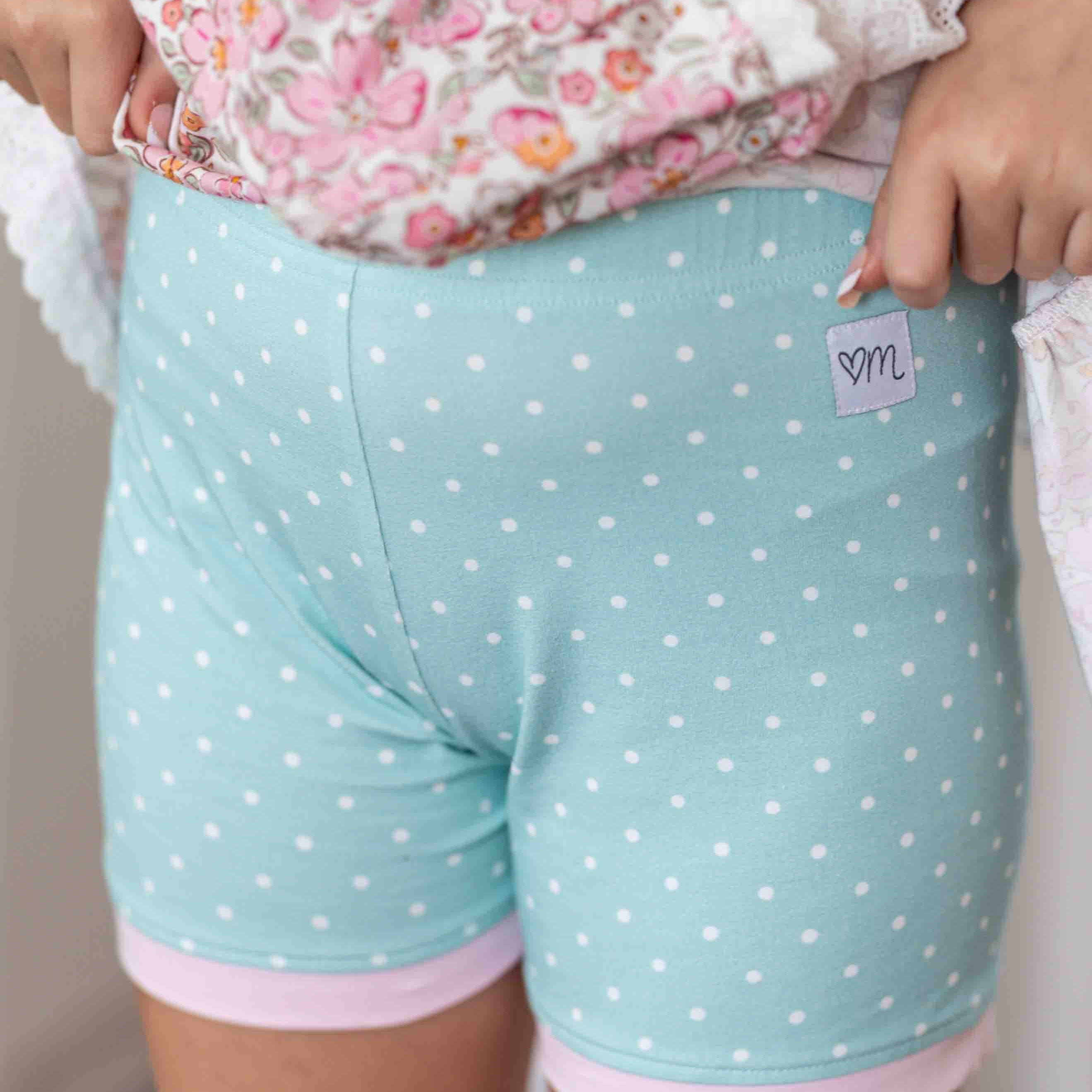 Polka Dot Spring Shorts