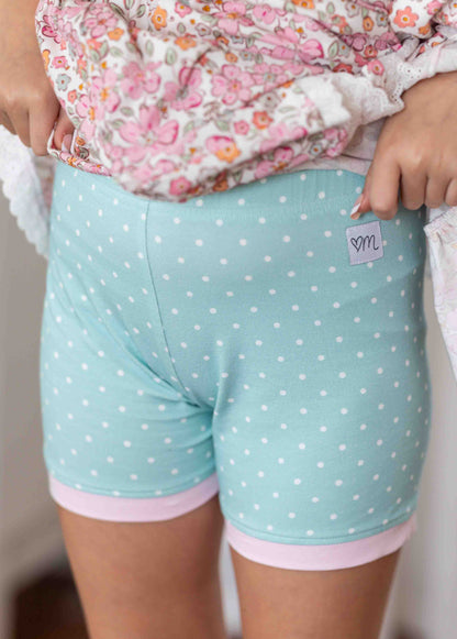 Polka Dot Spring Shorts