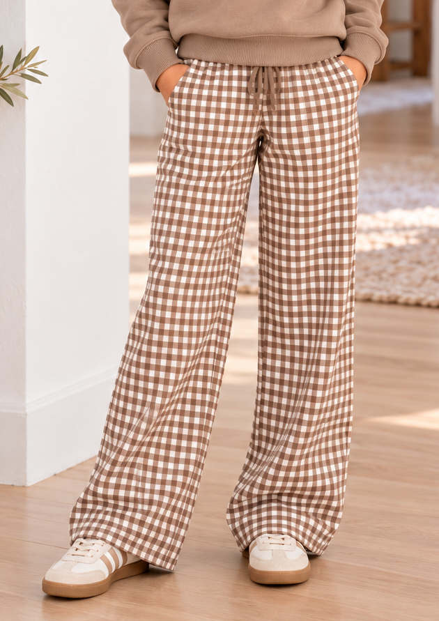 Gingham Sweatpants *Pre-Order*