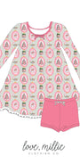 Sugarplum Santa Lounge Gown Set *Pre-Order*