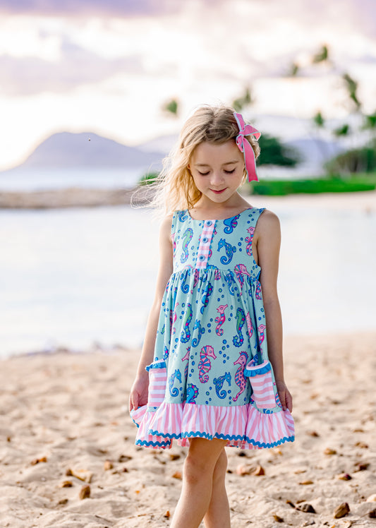 Seahorse Elsie Dress