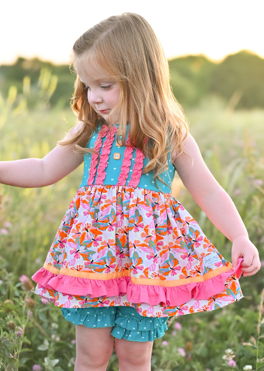 Butterfly Riley Tunic Set - Love Millie LLC