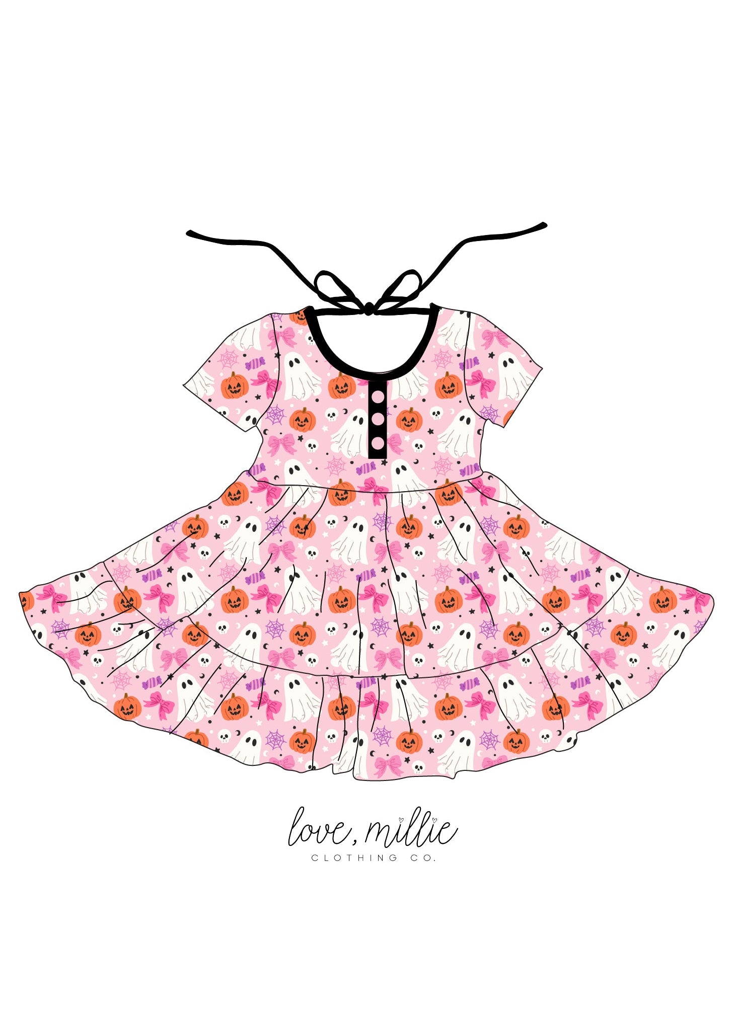 Spooky Season Molly Dress *Pre-Oder*
