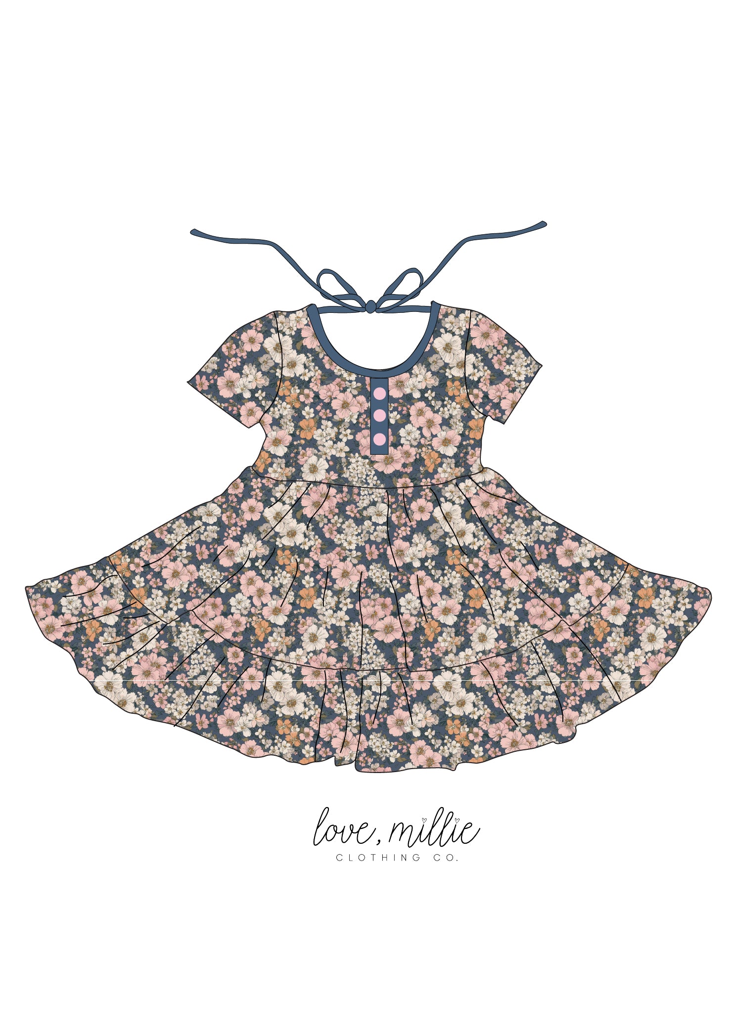 Bluebell & Blush Molly Dress *Pre-Oder*