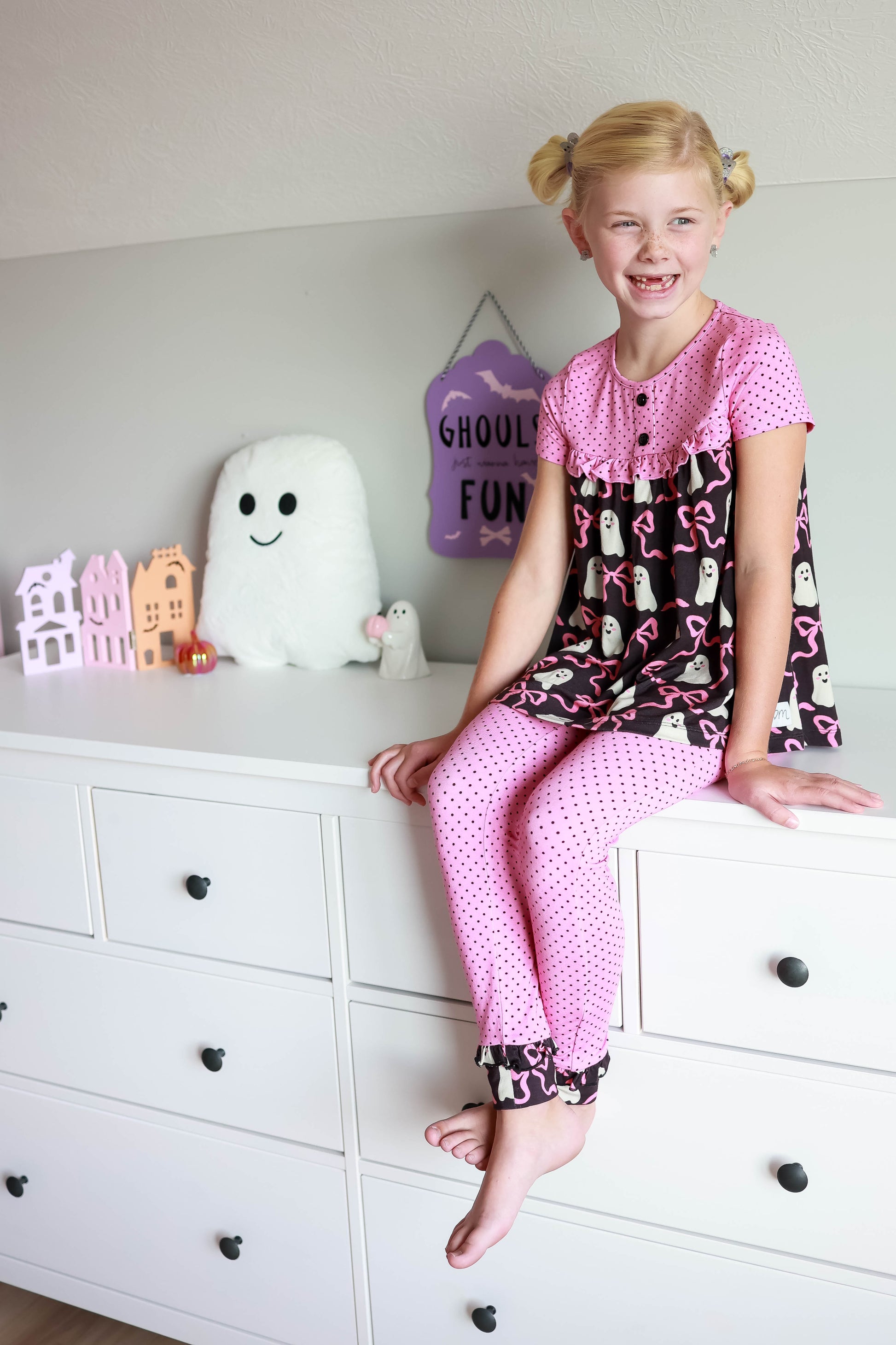 Bows and Boos Lounge Set - Love Millie LLC