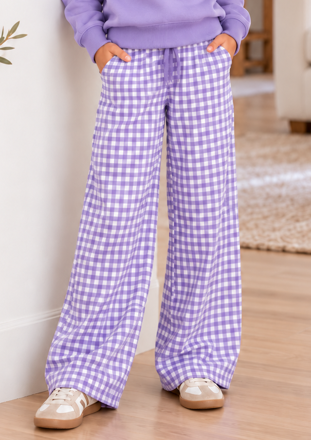 Gingham Sweatpants *Pre-Order*