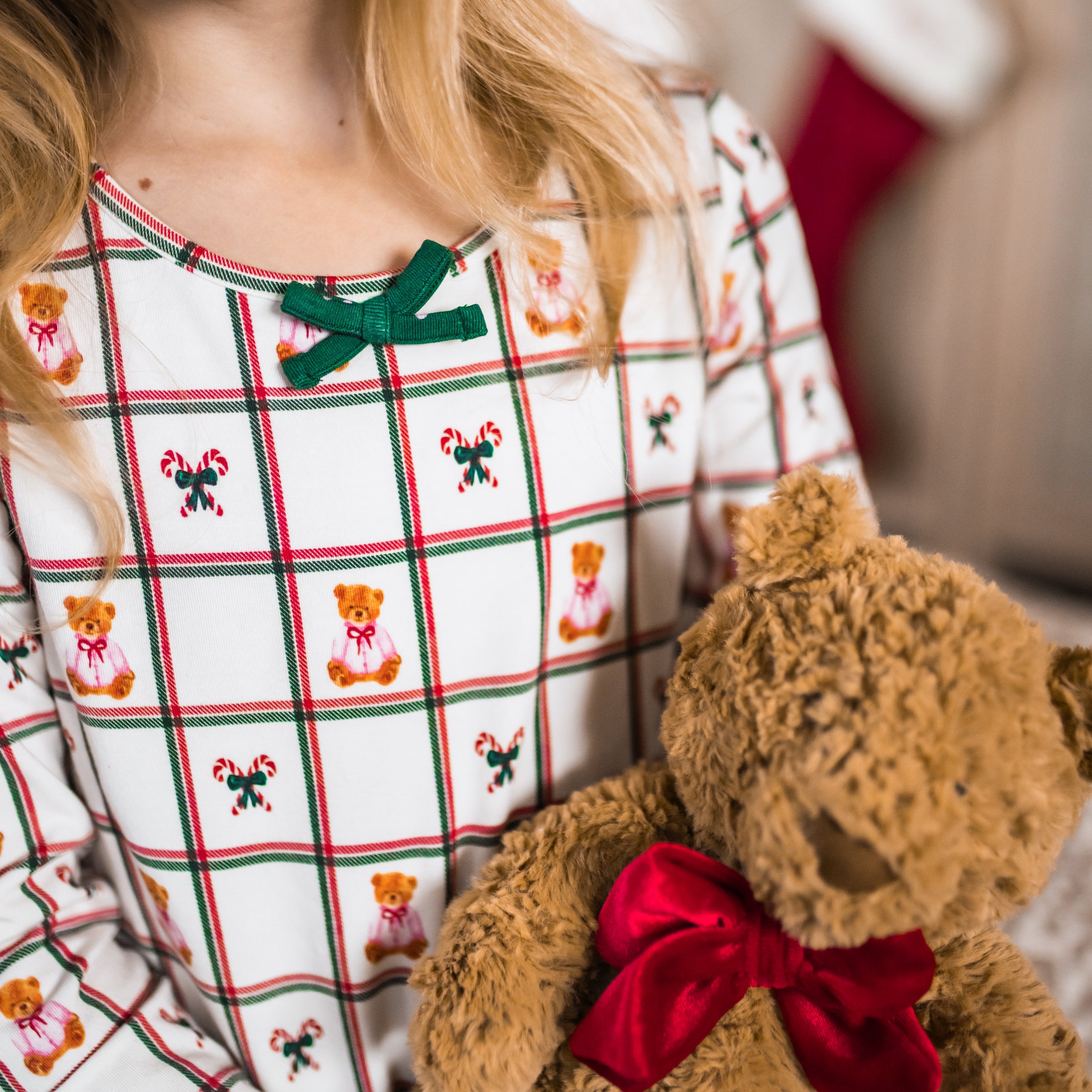 Christmas Teddy Bears Lounge Set