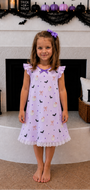 Ghouls & Bows Lounge Dress Set *Pre-Order*