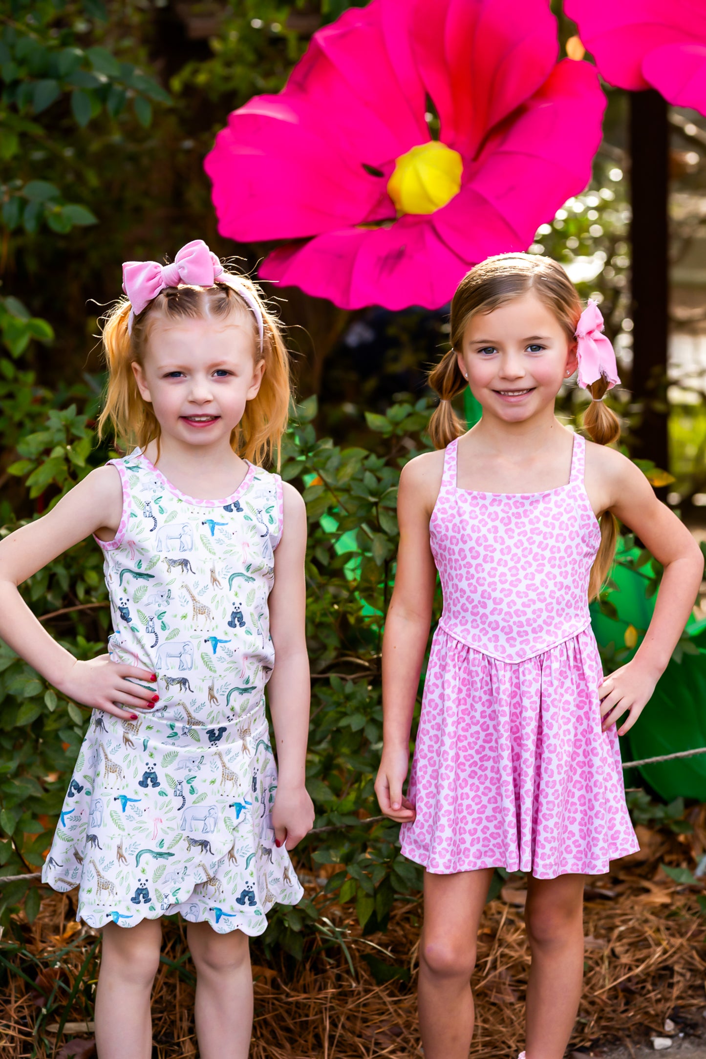 Safari Days Athletic Scalloped Tank *Pre-Order*