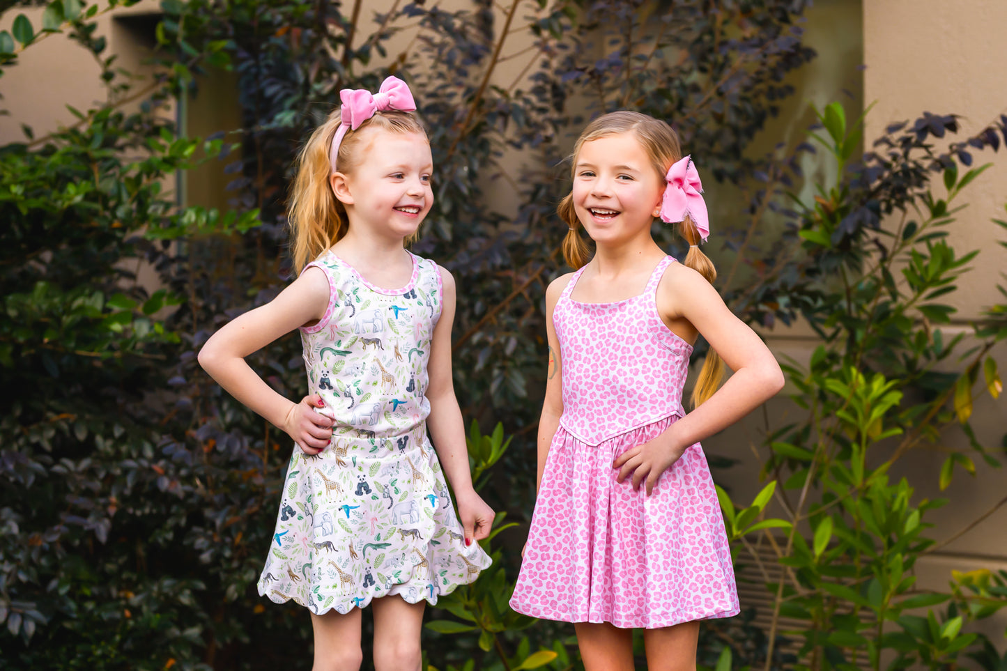 Pink Leopard Luxe Athletic Dress *Pre-Order*