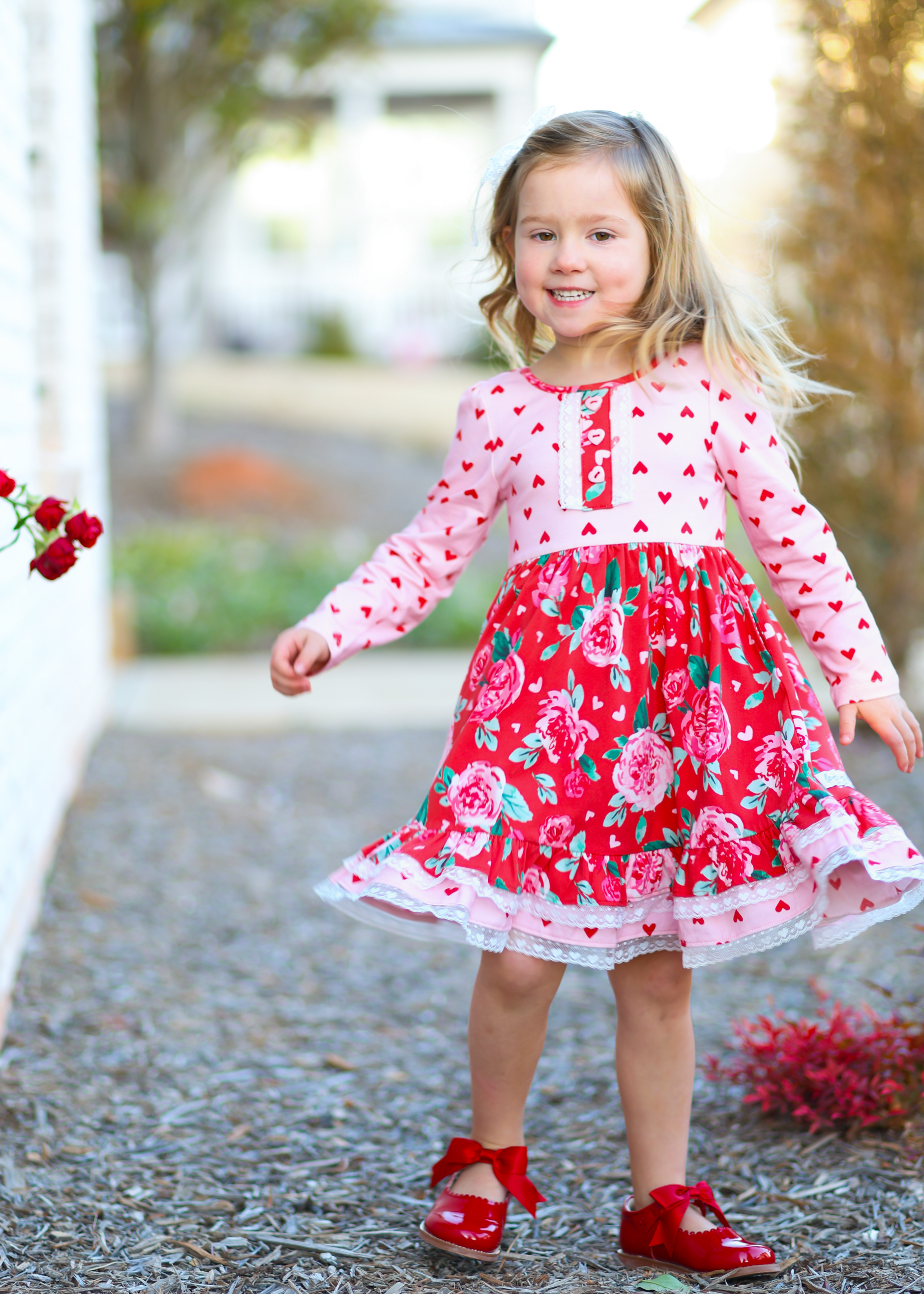 Roses are Red Millie Dress - Love Millie LLC