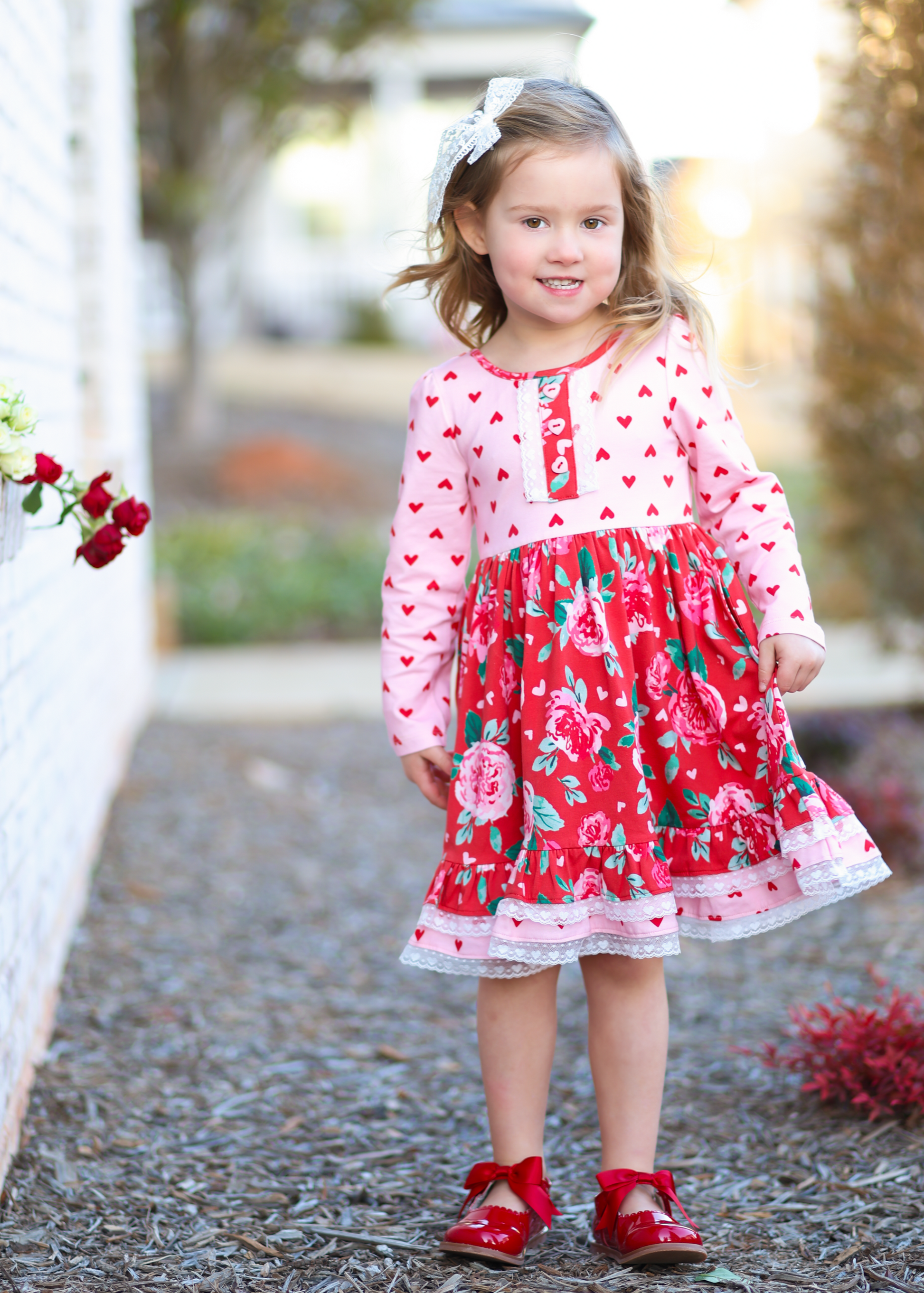 Roses are Red Millie Dress - Love Millie LLC