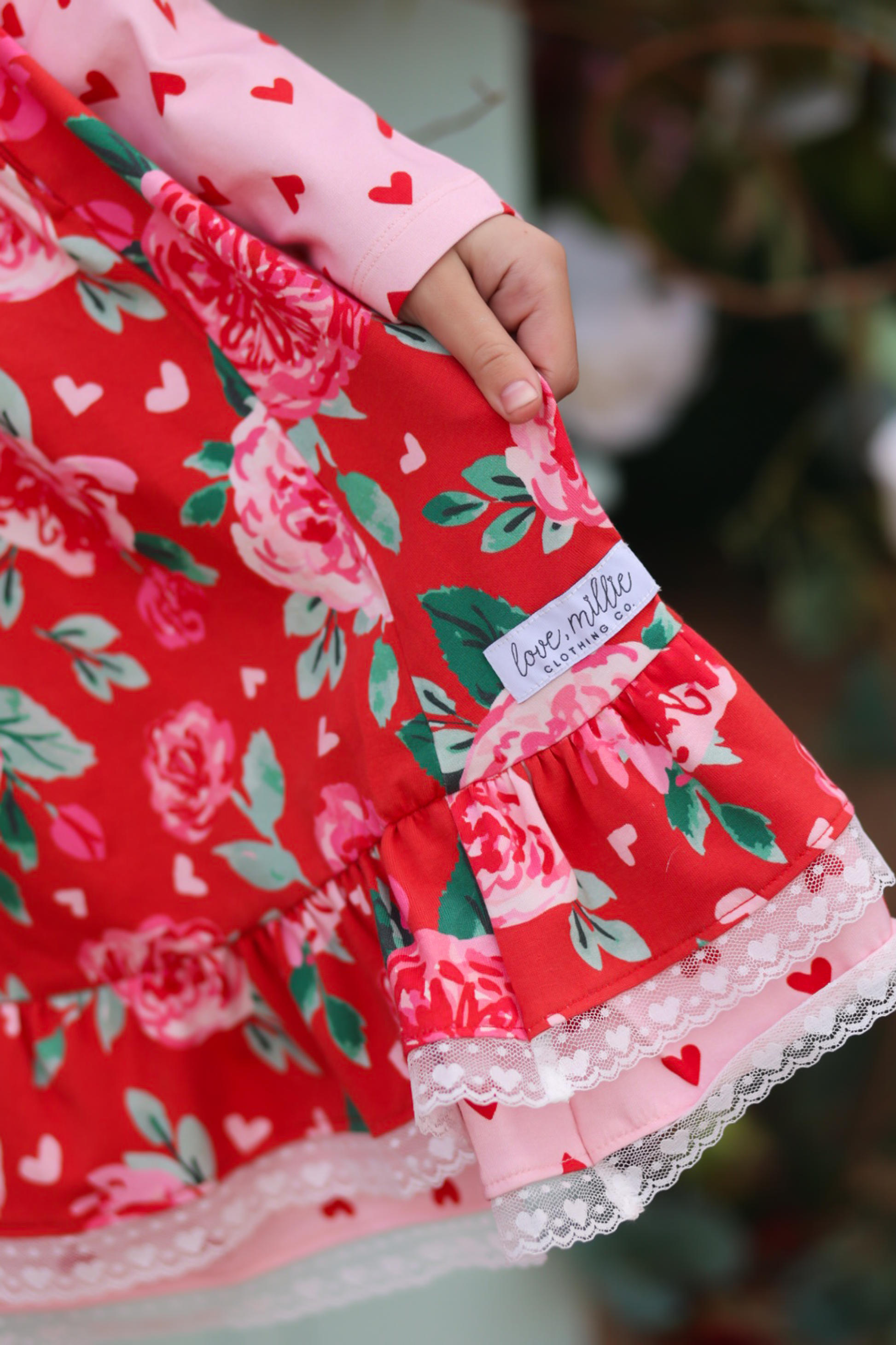 Roses are Red Millie Dress - Love Millie LLC