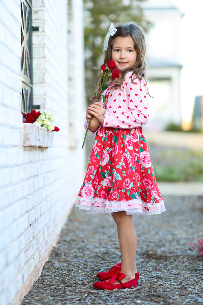 Roses are Red Millie Dress - Love Millie LLC