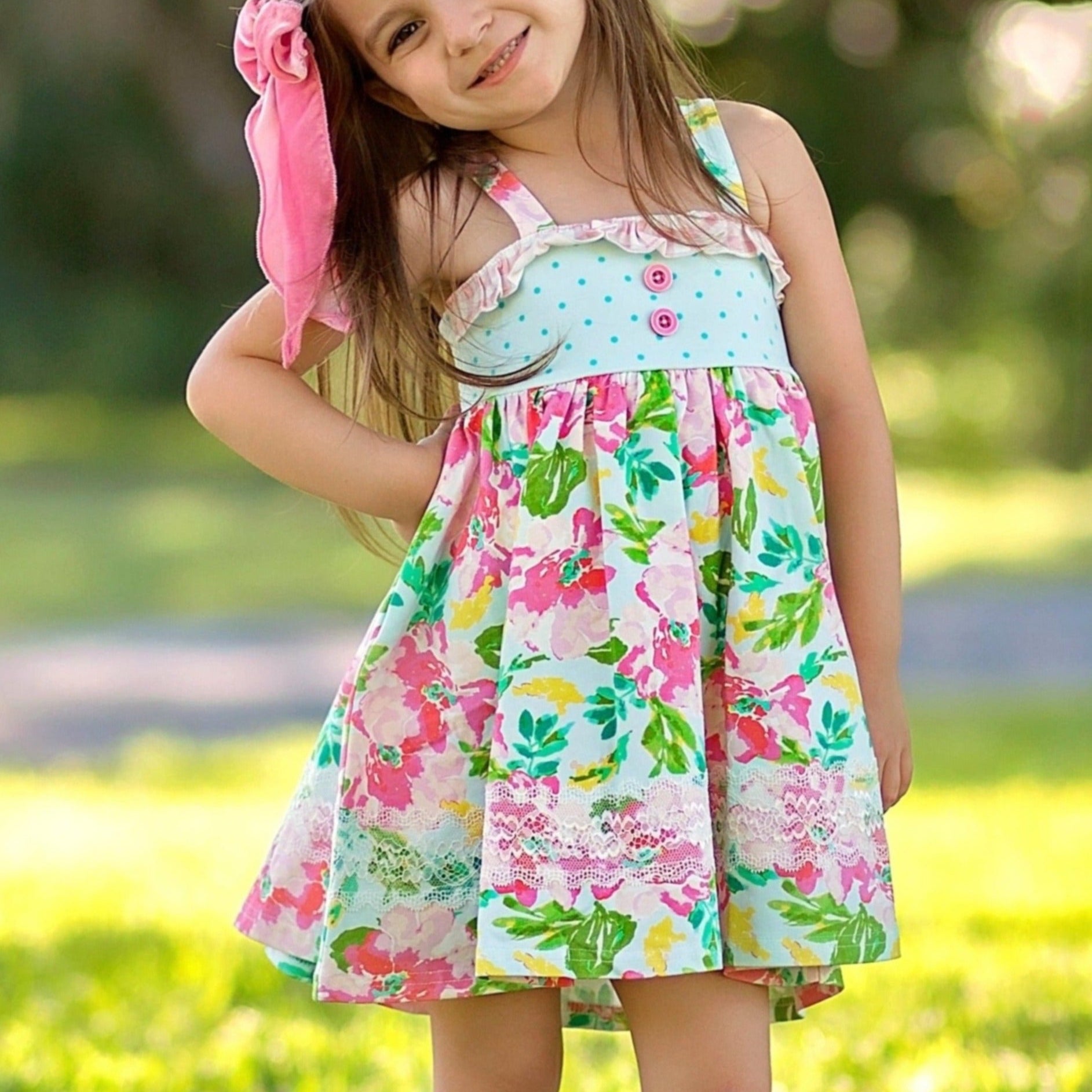 Tropical Oasis Reagan Dress - Love Millie Clothing