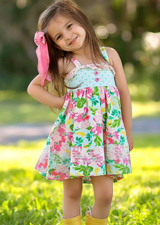 Tropical Oasis Reagan Dress - Love Millie Clothing