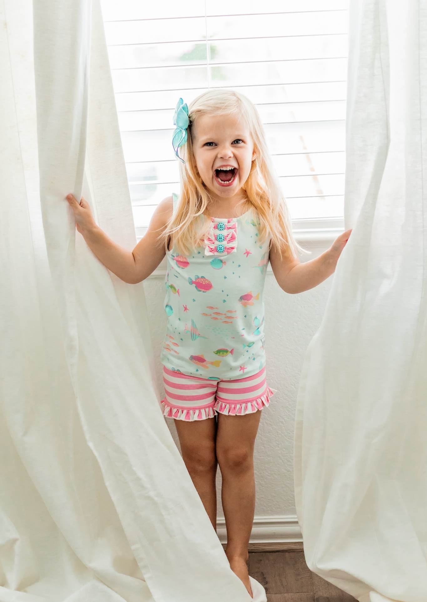 Tropical Fish Lounge Set - Love Millie Clothing