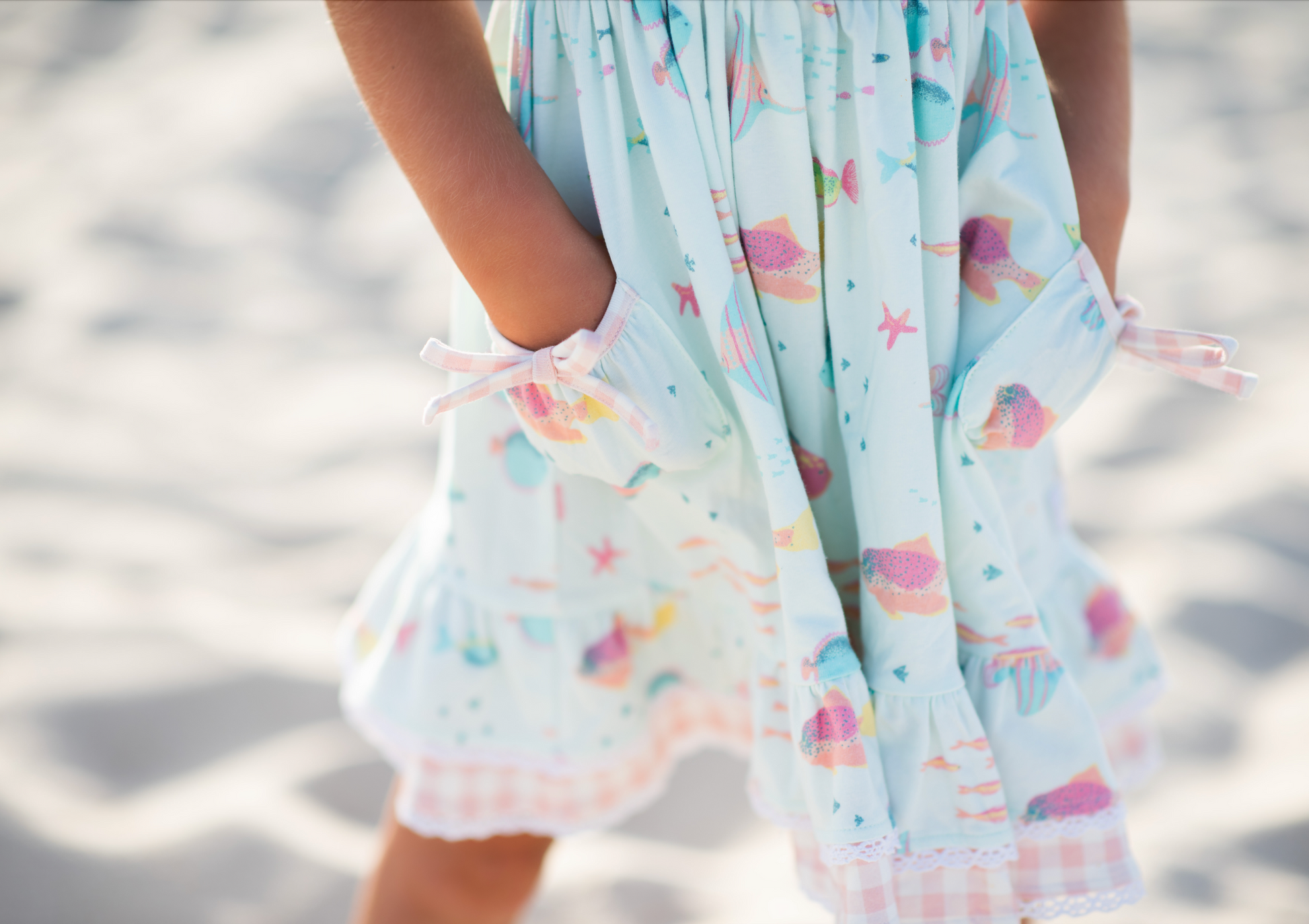 Tropical Fish Penelope Dress - Love Millie Clothing