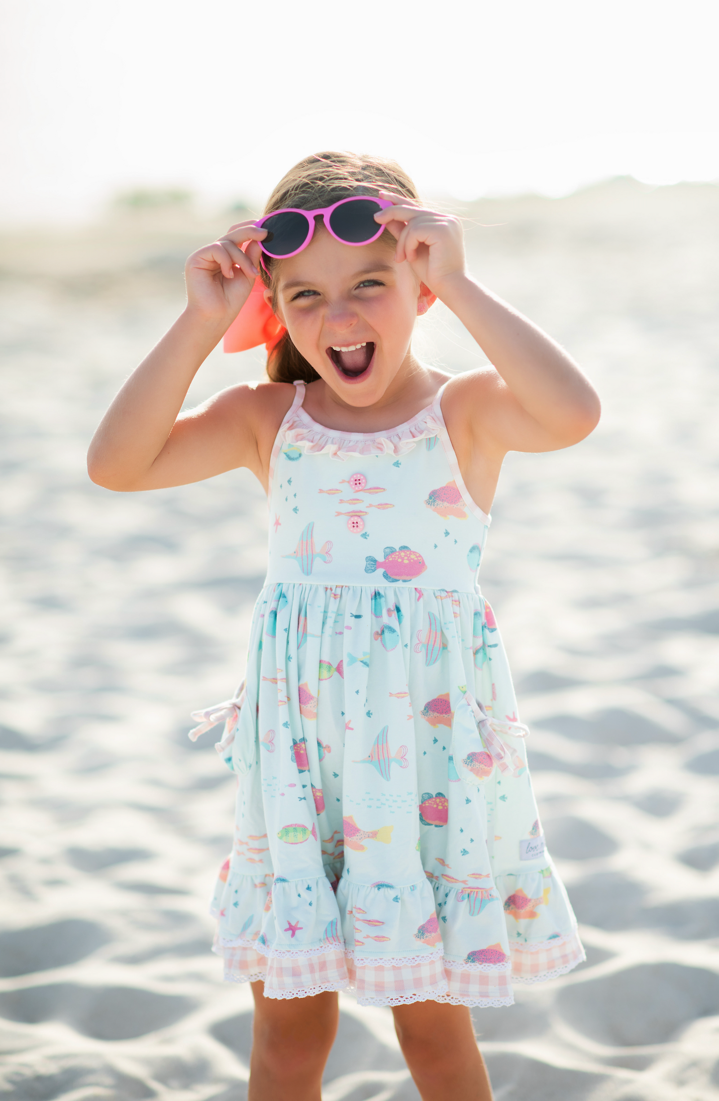 Tropical Fish Penelope Dress - Love Millie Clothing