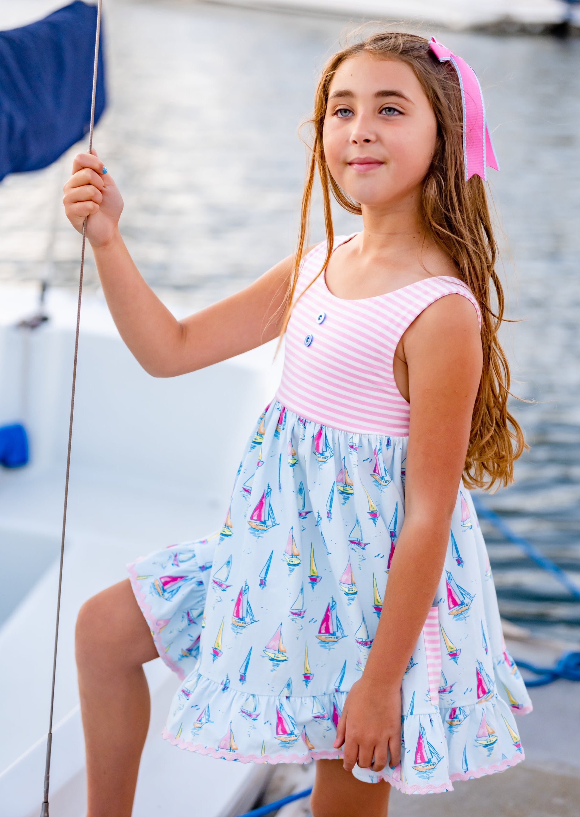 Sail Away Elsie Dress - Love Millie Clothing