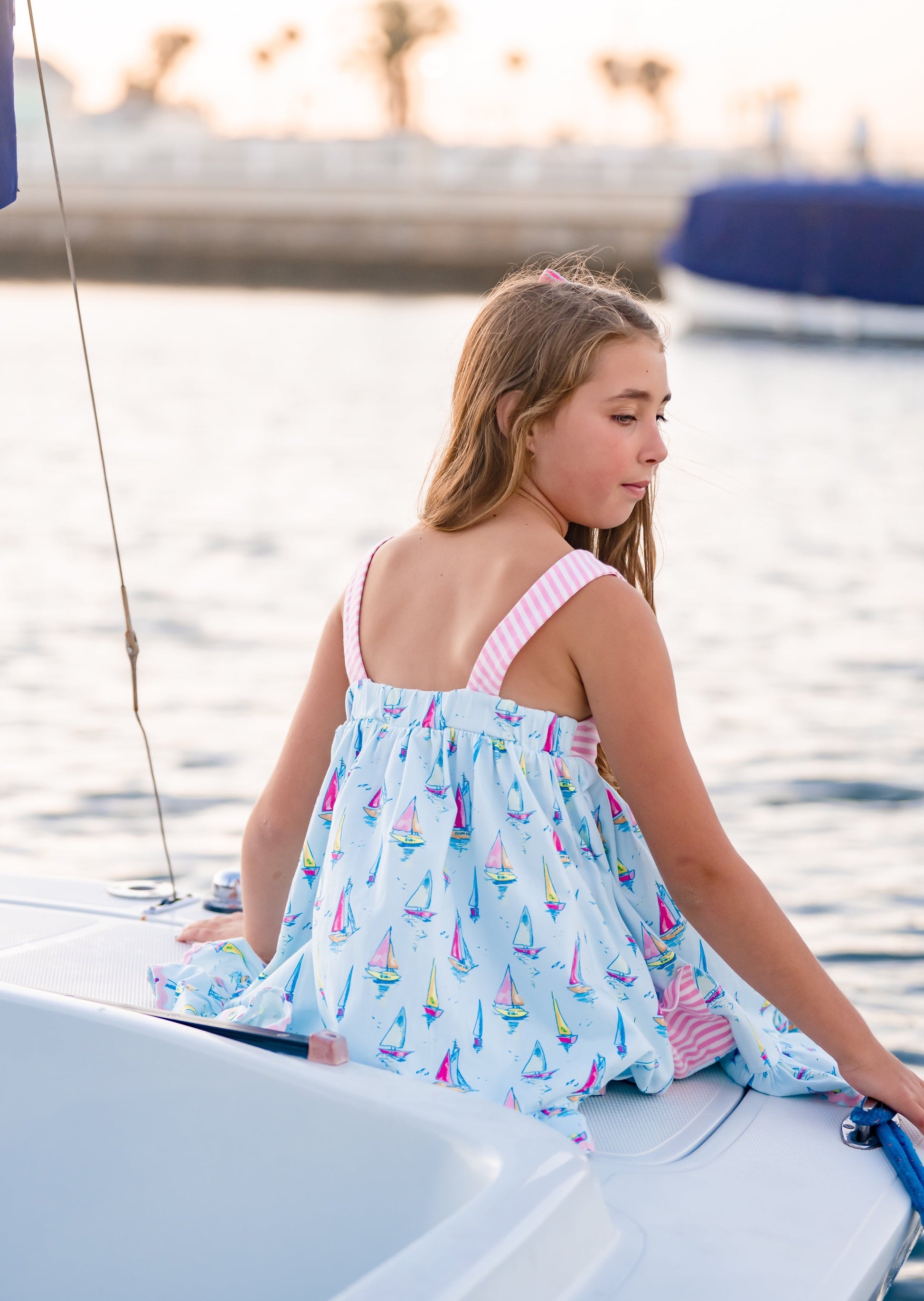 Sail Away Elsie Dress - Love Millie Clothing